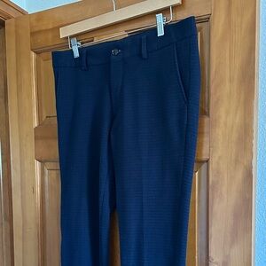 Classic Navy Slim Fit Trousers